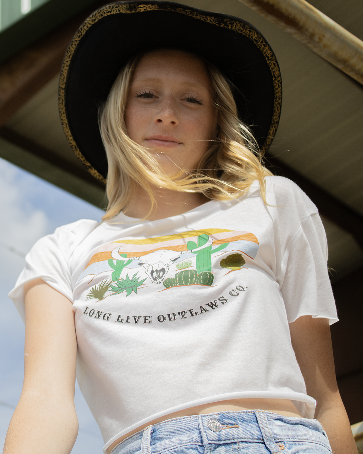 SUNSET CROP TOP